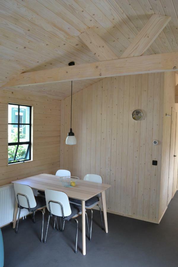 Mooi Nieuw Houten Huisje Havelte Exteriér fotografie